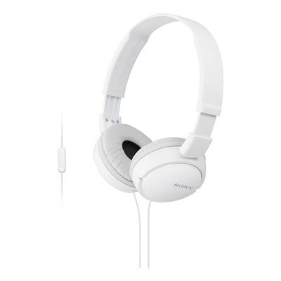 Sony Zx On-Ear Monitor Headphones, White, Mdrzx110Ap/w