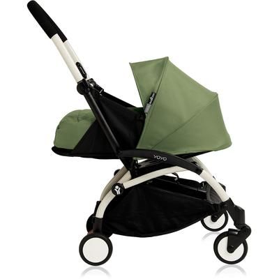Babyzen 2018 Yoyo+ 0+ Newborn Compact Stroller - White / Peppermint