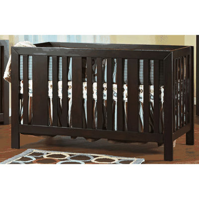 Pali Imperia 2 Piece Nursery Set in Mocacchino - Forever Crib & Armoire