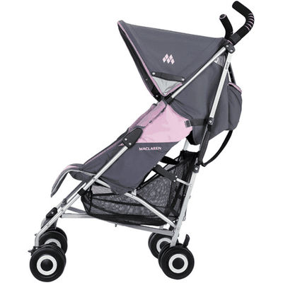 Maclaren Quest Sport 2008 Stroller Charcoal / Powder Pink