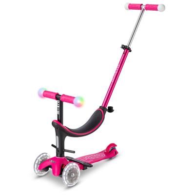 Micro Kickboard Micro Mini2Grow Magic LED Scooter - Pink