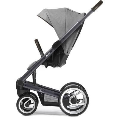 Mutsy Igo Stroller, Farmer Collection - Dark Grey/Mist