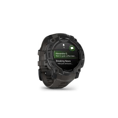Garmin Instinct 3 Amoled GPS Watch 50mm dia Black/Charcoal 010-03020-00