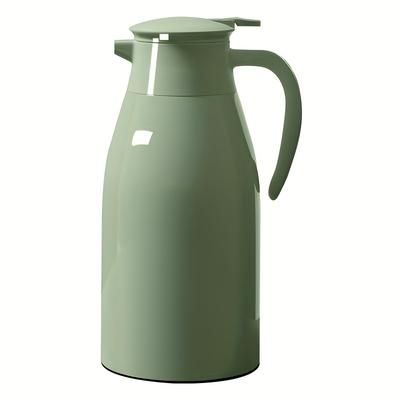 TEMU 2l Vacuum Insulated Carafe - Family & Office Use, 24h Hot/cold Stainless Steel Jug (leak-proof, Bpa-free, Easy Clean)