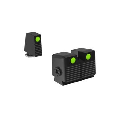USED Cross Armory Glow-In-The-Dark Pistol Sights Black Tall crGSt-bk EDEMO2 Used Condition Like New Open Box