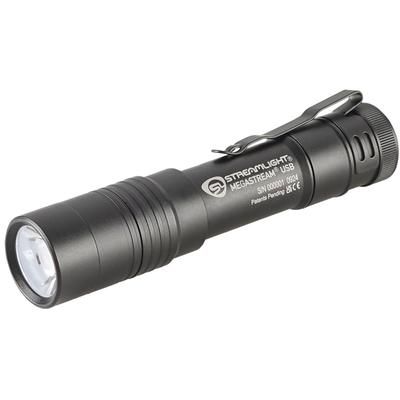 Streamlight MegaStream USB Rechargeable 1800 Lumens Flashlight Black 66210