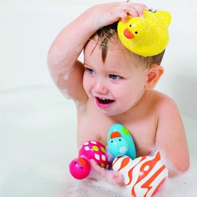 Boon Odd Ducks Not Your Average Rubber Ducky, 4 Pack - Assorted