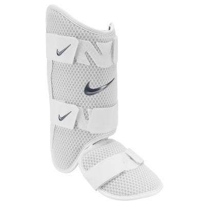 Nike Diamond Adult Batters Leg Guard White/Grey
