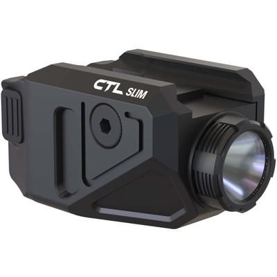 Viridian Weapon Technologies CTL Slim 600 Lumen Tactical Light w/ Rechargeable Battery INSTANT-ON and SafeCharge Power Bank Black 930-0050
