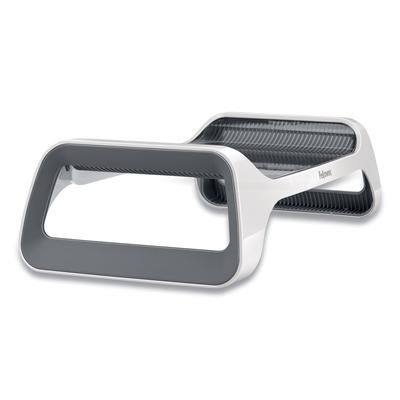 Fellowes 9311101 I-Spire Series Monitor Lift, 20" x 8.88" x 4.88", White/Gray, Supports 25 lbs