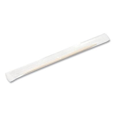 Handgards® HND14020 Individually Wrapped Round Wood Toothpicks, 4", Natural, 1,000/Box, 12 Boxes/Carton - Case of 12000