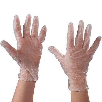 Vinyl Gloves - Clear - 3 Mil Powdered - Medium, Case Of 100 (GLV2040M)