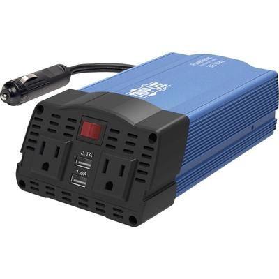 Tripp Lite PV375USB 375W Car Power Inverter 2 Outlets 2-Port USB Charging AC to DC TRPPV375USB