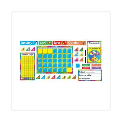 Trend Enterprises T8096 Year Around Calendar Bulletin Board Set, 22" x 17" TEPT8096