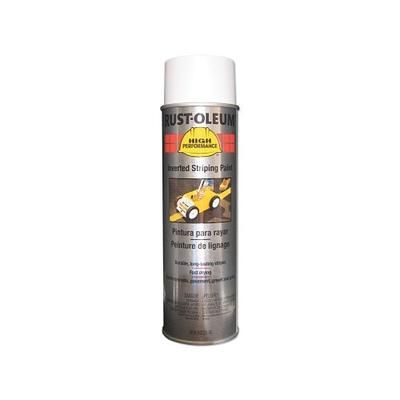 Rust-Oleum High Performance 2300 System Inverted Striping Paint, 18 oz, White, Matte (647-2391838V)