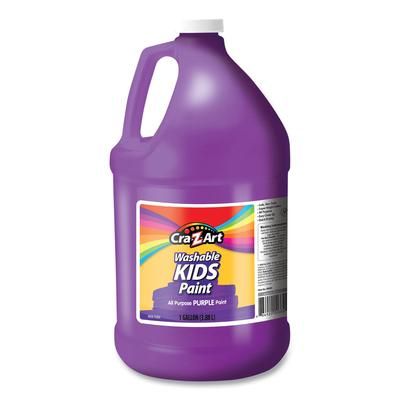 Cra-Z-Art® 760022 Washable Kids Paint, Purple, 1 gal Bottle CZA760022