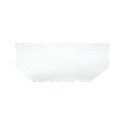 MSA V-Gard Accessory System General Purpose Visor, Anti-Fog, Anti-Scratch, Clear, 17 in L x 8 in H (454-10115837)