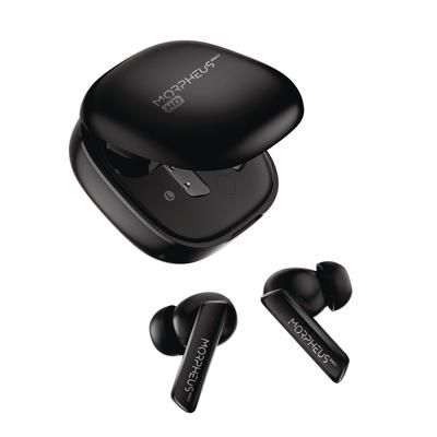 Morpheus 360 Pulse ANC Hybrid Wireless Noise Cancelling Earbuds, Black (MHSTW7850HD)