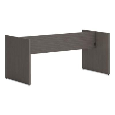 Hon TBL96BSELS1 Slab Base, f/Mod 96"Wx42"D Rectangular Top, Slate Teak HONTBL96BSELS1