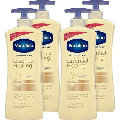 Vaseline® CB040837CT Intensive Care Lotion, Lotion, 20.30 fl oz, For Dry Skin, Applicable on Body, Moisturising, Absorbs Quickly, Non-greasy, 4/Ca DVO
