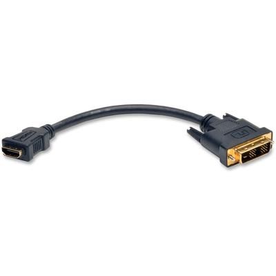 Tripp Lite P13008N HDMI To DVI Adapter Cable, Black