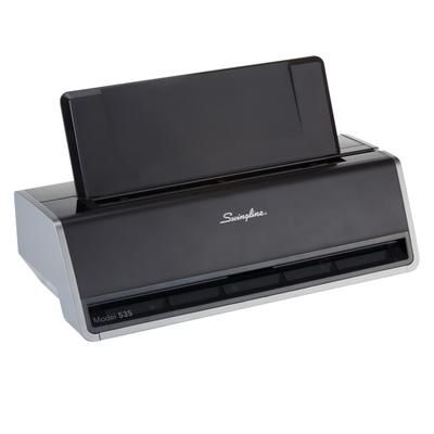 Swingline Model 535 3-Hole Electric Punch, Black/gray
