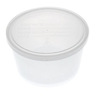 Medline Denture Containers, Clear, Pack Of 250