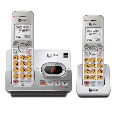 At&t El52203 2 Handset Expandable Phone System With Digital Answering System