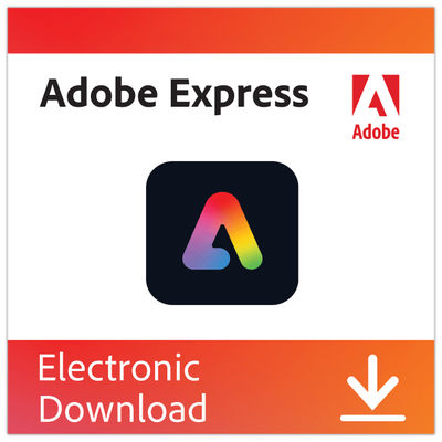 Adobe Express 2025, 1 Yr Subscription, Mac & Windows, Download