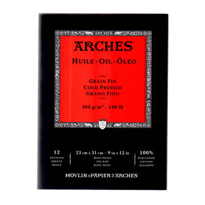 Arches Oil Pad, 9" X 12"