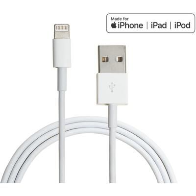 4Xem - Lightning Cable - Usb Male To Lightning Male - 3 Ft - Mfi Certified - White