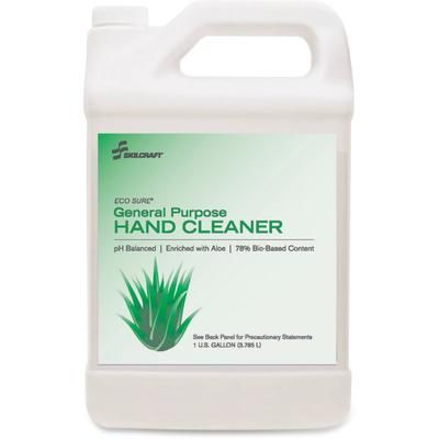 Skilcraft Bio-Based Liquid Hand Soap, Fresh Linen Scent, 1 Gal., Pack Of 4 Bottles