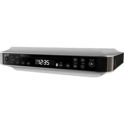 Ilive Ikbc384S Cd-Rw/cd-Da Bluetooth Under-Cabinet Music System, Silver