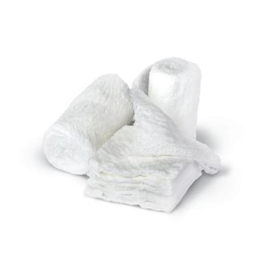 Medline Bulkee Ii Nonsterile Cotton Gauze Bandages, 4 1/2" X 4 1/8 Yd., White, Pack Of 100