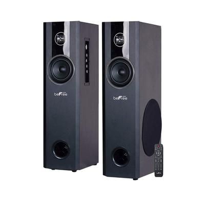 Befree Sound 2.1-Channel Bluetooth Home Theater Tower Speakers, 26-5/8"h X 14-15/16"w X 16-5/8", Black, 99595512M