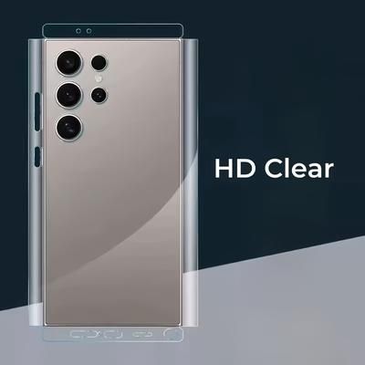 TEMU High-definition Full Coverage Water-coating Film For The Back Of S23/s24/s25 Ultra/s24/s25 Plus.