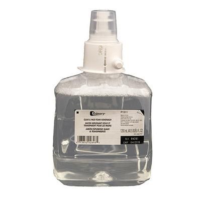 Chesapeake 1911-02-POY00OR 1200ml Clear and Mild Touchfree Foam Hand Soap Refills - Case of 2