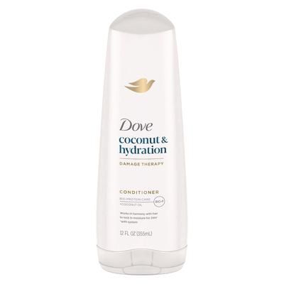 Dove Coconut Conditioner, 12 oz Bottle, 6/Carton (UNI69795720)
