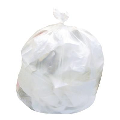Heritage Low Density Can Liners, 30 gal, 0.5 mil, 30" x 36", Clear, Flat Pack, 250/Carton (HER659385)