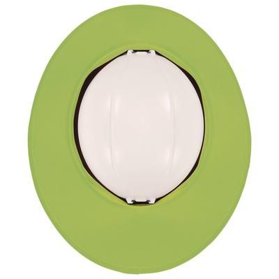 ergodyne Chill-Its 6661 Universal Hard Hat Brim with Neck Shade, Lime (EGO12721)