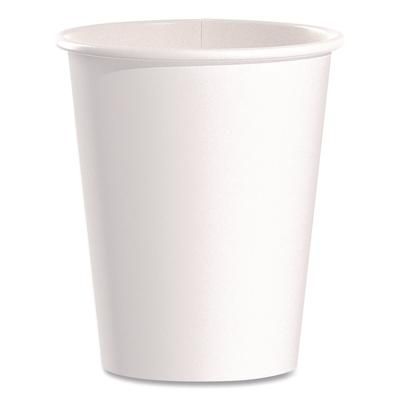 SOLO Paper Hot Cups, 10 oz, White, 50/Pack (SCC370W2050)