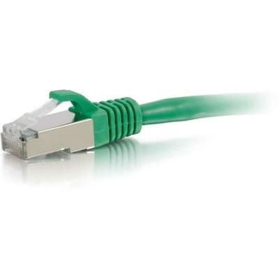 C2G 6 Ft Cat6 Ethernet Cable - Snagless Shielded (Stp) - Green - 6 Ft Category 6 Network Cable For Network Device - First End: 1 X Rj-45 Male Network - Second End: 1 X Rj-45 Male Network - Patch Cable - Shielding