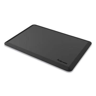 Fellowes Anti-Fatigue Wellness Mat, Beveled Edge, Rectangle, 35.44 x 23.56, Black (FEL8707001)
