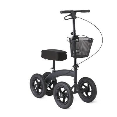 Medline All-Terrain Knee Walker with 12" Wheels, 20"-27.5" Kneepad Height, 1 EA (ATKNEE)