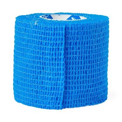 Medline Nonsterile Self-Adherent Wrap, Color Pack (Pink, Green, Black, Red, Purple, White, Blue), 2" x 5 yd. (5.1 cm x 4.6 m), 36/CS (PRM088002CP)
