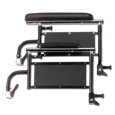 Medline Height-Adjustable Desk-Length Armrest Assembly for K4 Lightweight and K4 Basic Wheelchair, 1 PR (WCA806962K4)