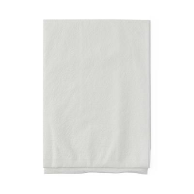 Medline Disposable Tissue/Poly Pillowcase, 21" x 30", White, 100/CS (NON24345)