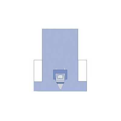 Medline Craniotomy T-Drape, Sterile, 1 EA (DYNJP10040H)