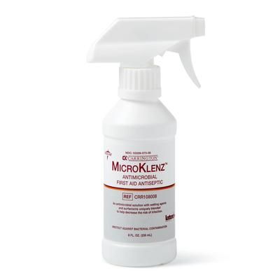 Medline MicroKlenz Antimicrobial First Aid Antiseptic, 8 oz., 1 EA (CRR108008H)