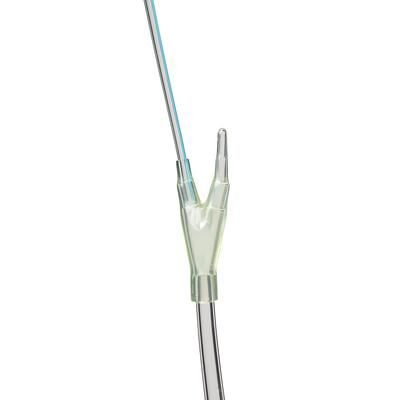 Medline Perforated Round PVC Wound Drain Kit with 400 cc Evacuator and Y Connector, 12/CS (DYNJWE475)